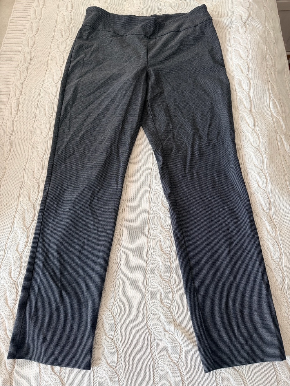 Women's Dark Grey Stretch Trouser by S.C. & Co Size 16
